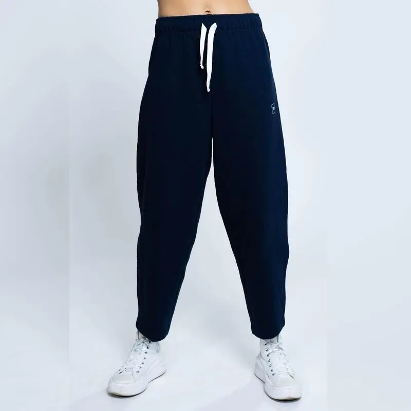 THE RUNNING REPUBLIC Pantalones Chandal 100% Algodón BCI De Mujer TRR Azul Marino