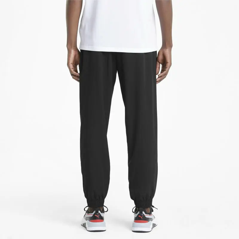 Pantalones De Tejido Plano Active Hombre PUMA Negro - Imagen 3