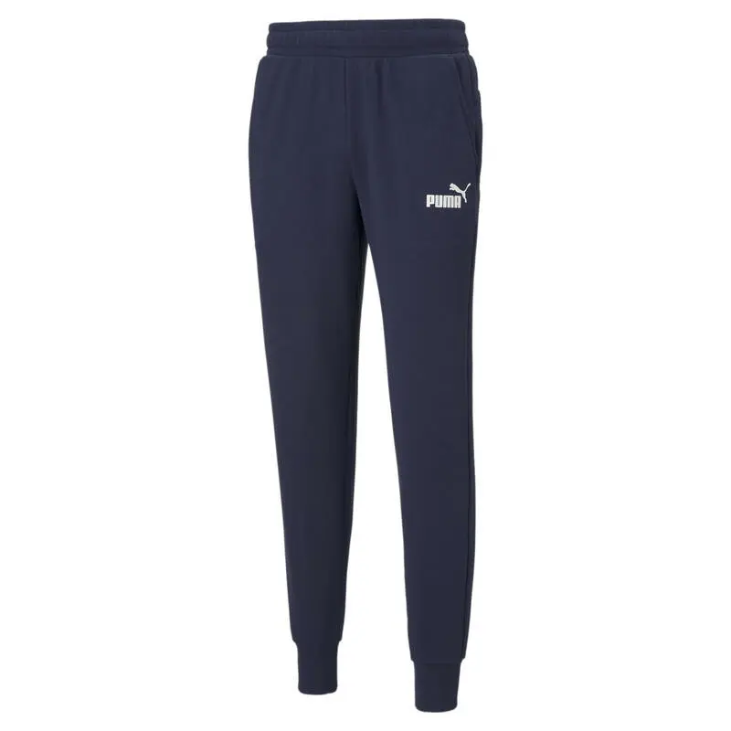 Pantalones Deportivos Essentials Logo Hombre PUMA Gris - Imagen 6