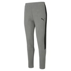 Pantalones Deportivos Evostripe Hombre PUMA Gris