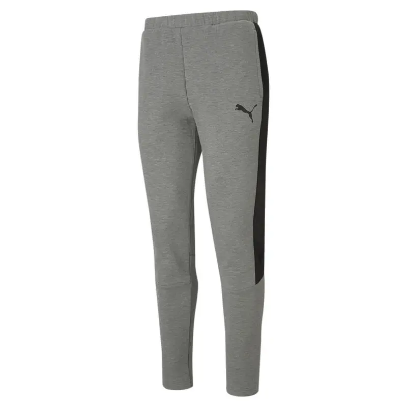Pantalones Deportivos Evostripe Hombre PUMA Gris