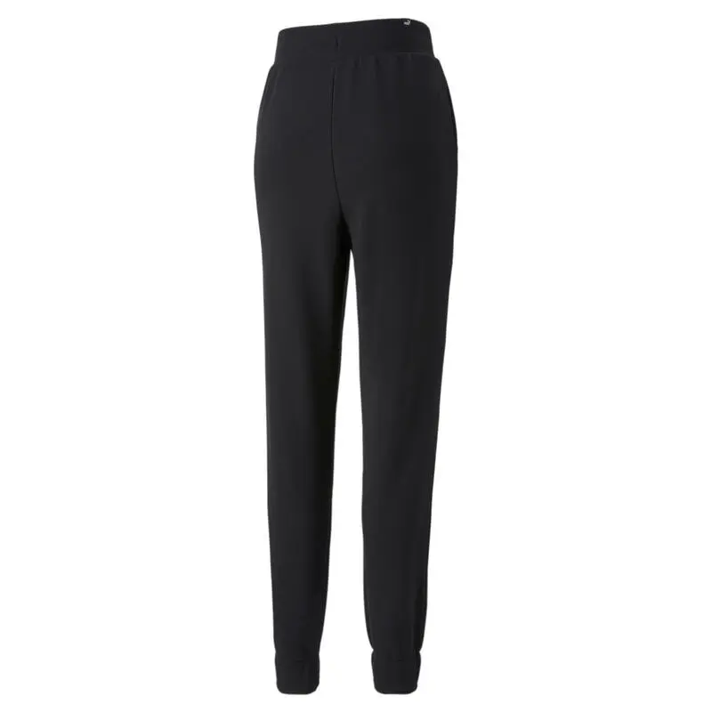 Pantalones Mujer PUMA Essentials+ Embroidery Negro - Imagen 5