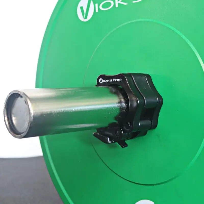 Par De Cierres Con Bloqueo Para Barra Olímpica Viok Sport - Imagen 4