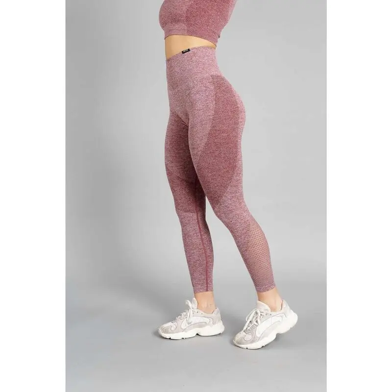 AESTHETIC WOLF Pulse Seamless Legging Fitness - Mujer - Rojo