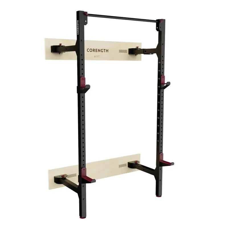 Rack Musculación Plegable De Pared Sentadillas/tracción Corength