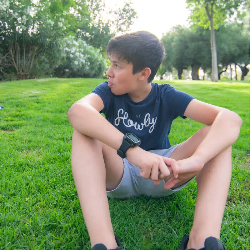 Reloj Inteligente 4G Para Niños Gualaru G-PRO Negro - Imagen 5