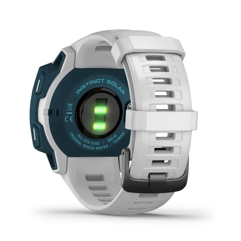 Reloj Inteligente Surf Kite Windsurf Instinct Solar Garmin Blanco - Imagen 4