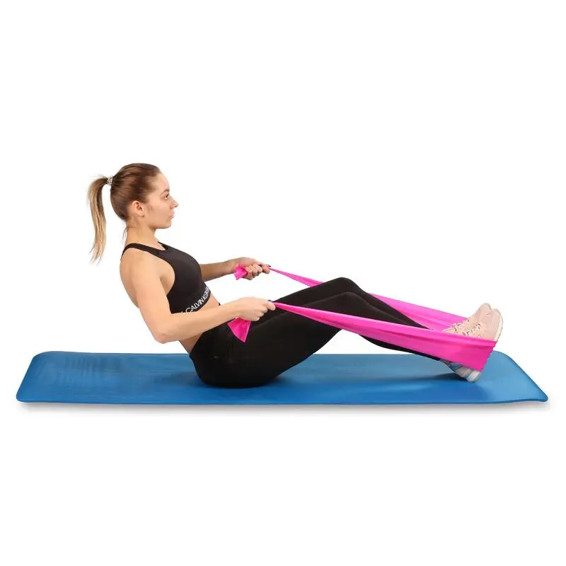 INDIGO SPORTS Rollo Banda Elástica Cinta TPE INDIGO LIGHT 25m*15cm*0,35mm Amarillo - Imagen 3