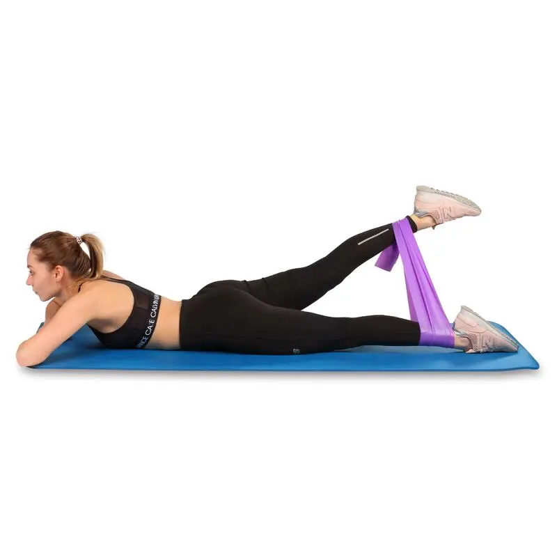 INDIGO SPORTS Rollo Banda Elástica Cinta TPE INDIGO LIGHT 25m*15cm*0,35mm Amarillo - Imagen 4