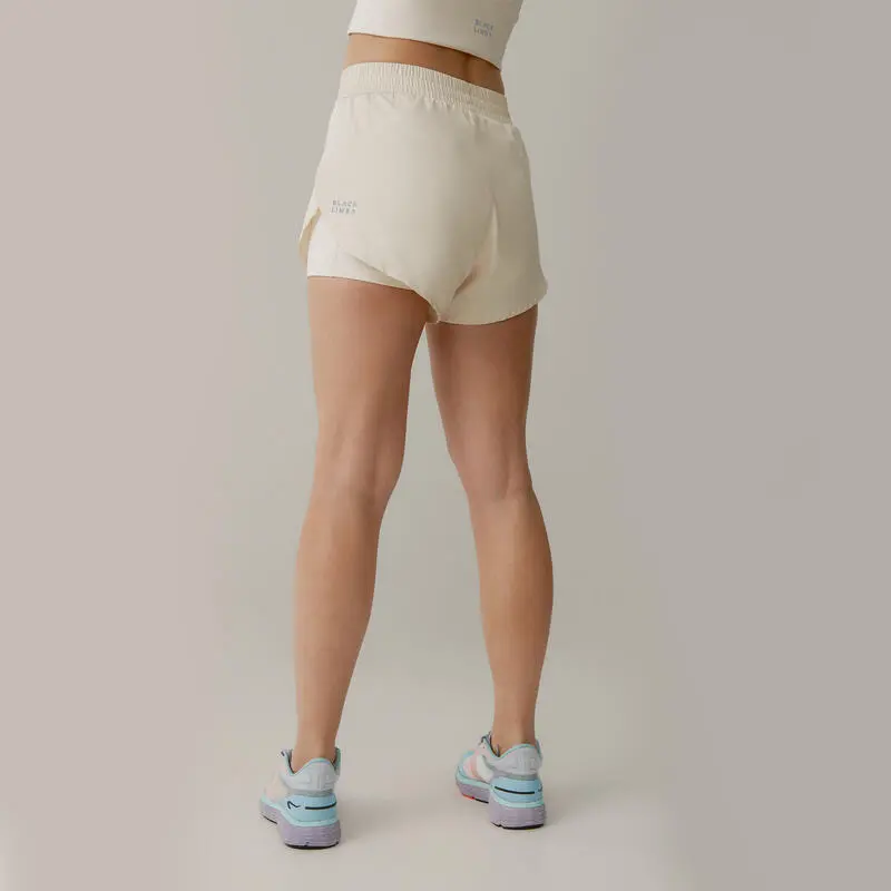 Short Deportivo Merlene Malla Interior De Mujer Black Limba - Imagen 2