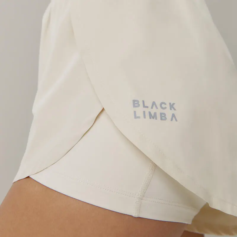 Short Deportivo Merlene Malla Interior De Mujer Black Limba - Imagen 4