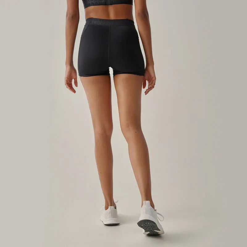 Short Deportivo Simone Clásico De Mujer Black Limba - Imagen 2