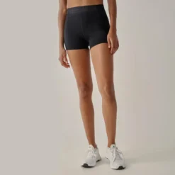 Short Deportivo Simone Clásico De Mujer Black Limba
