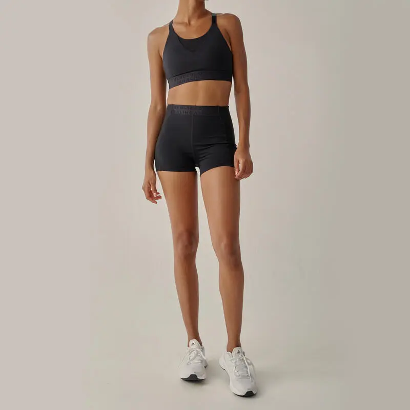Short Deportivo Simone Clásico De Mujer Black Limba - Imagen 4