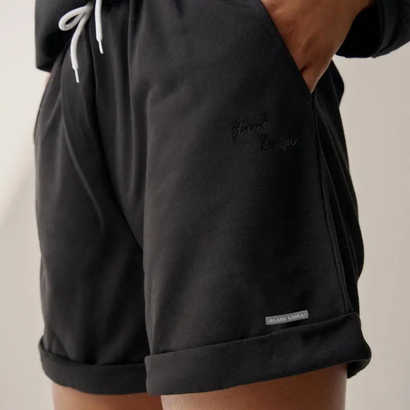 Short Tara C贸modo De Mujer Black Limba - Imagen 3