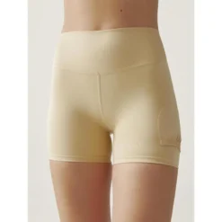 Born Living Yoga Shorts Deportivos De Mujer En Tejido Performance Con Bolsillo Para Pelota