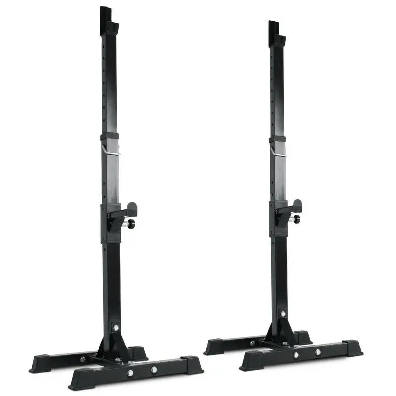 OZIO FITNESS Soporte Rack De Pesas Para Musculaci贸n Separable Alta Carga Negro - Imagen 3