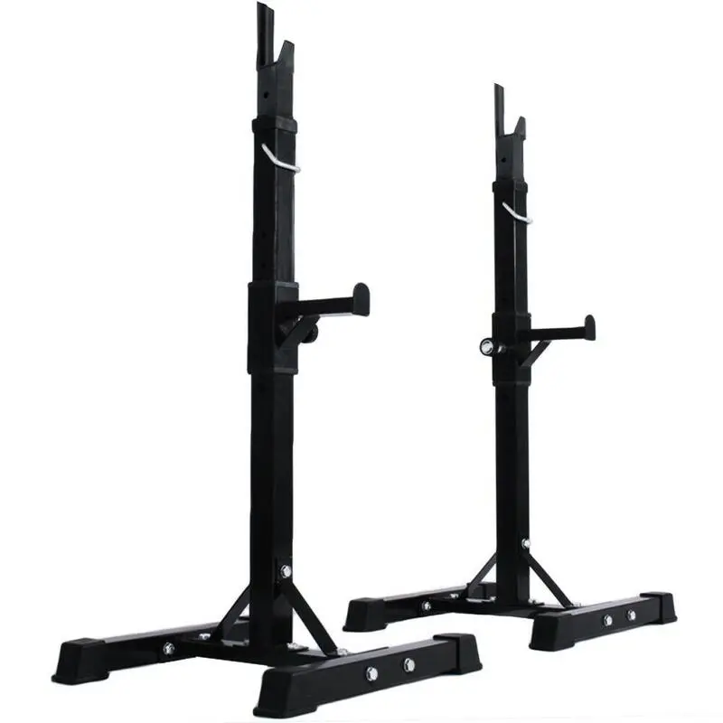OZIO FITNESS Soporte Rack De Pesas Para Musculaci贸n Separable Alta Carga Negro