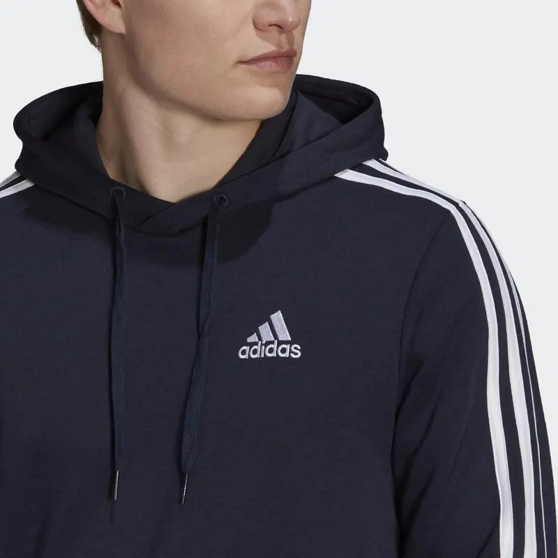ADIDAS Sudadera Con Capucha Essentials 3 Bandas - Imagen 5