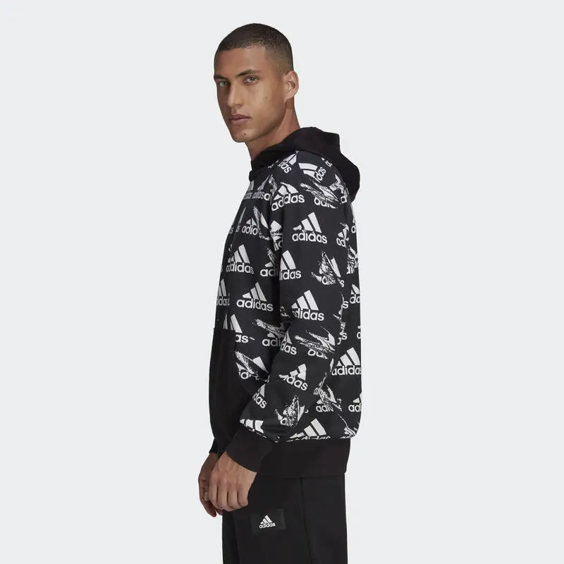 ADIDAS Sudadera Con Capucha Essentials Brandlove French Terry - Imagen 3