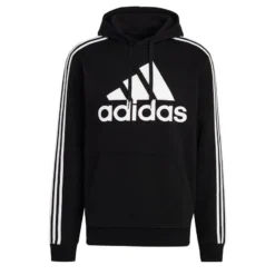 ADIDAS Sudadera Con Capucha Essentials Fleece Logo 3 Bandas