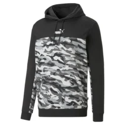 Sudadera Con Capucha Hombre Essentials Block Camo PUMA