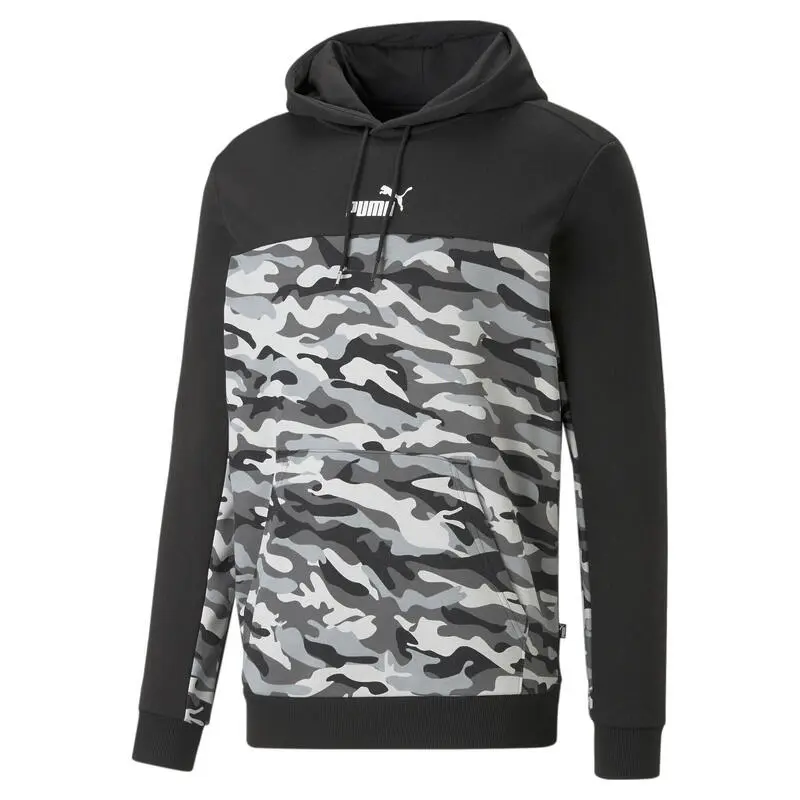 Sudadera Con Capucha Hombre Essentials Block Camo PUMA