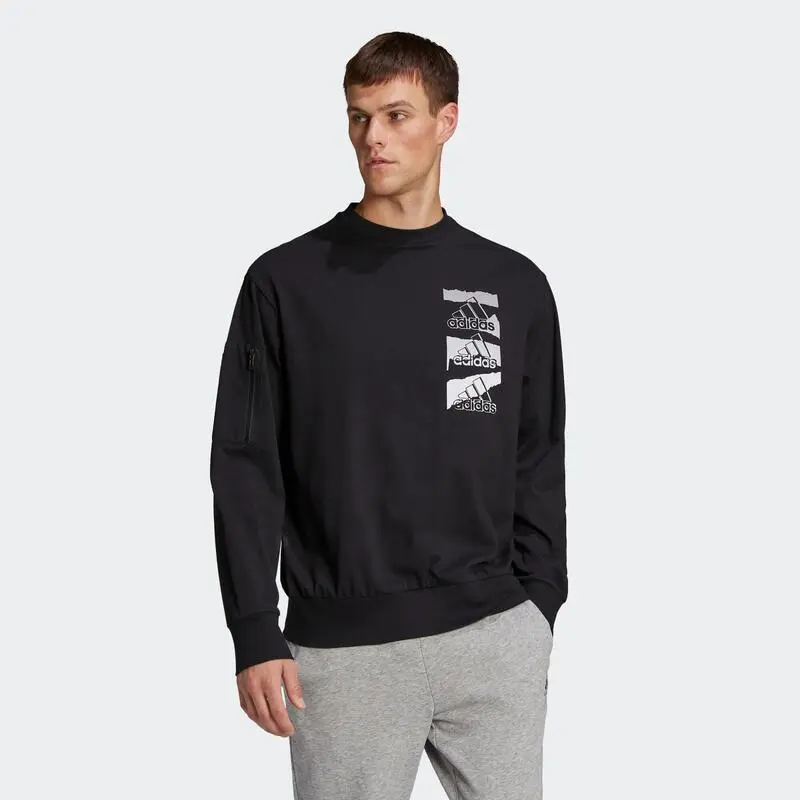 ADIDAS Sudadera Essentials Brandlove (Género Neutro) - Imagen 3