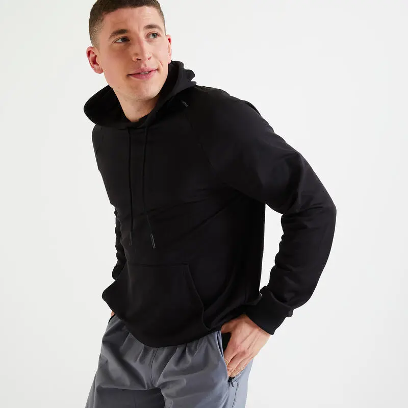 Domyos Sudadera Fitness Training Malva Claro Liso - Imagen 6