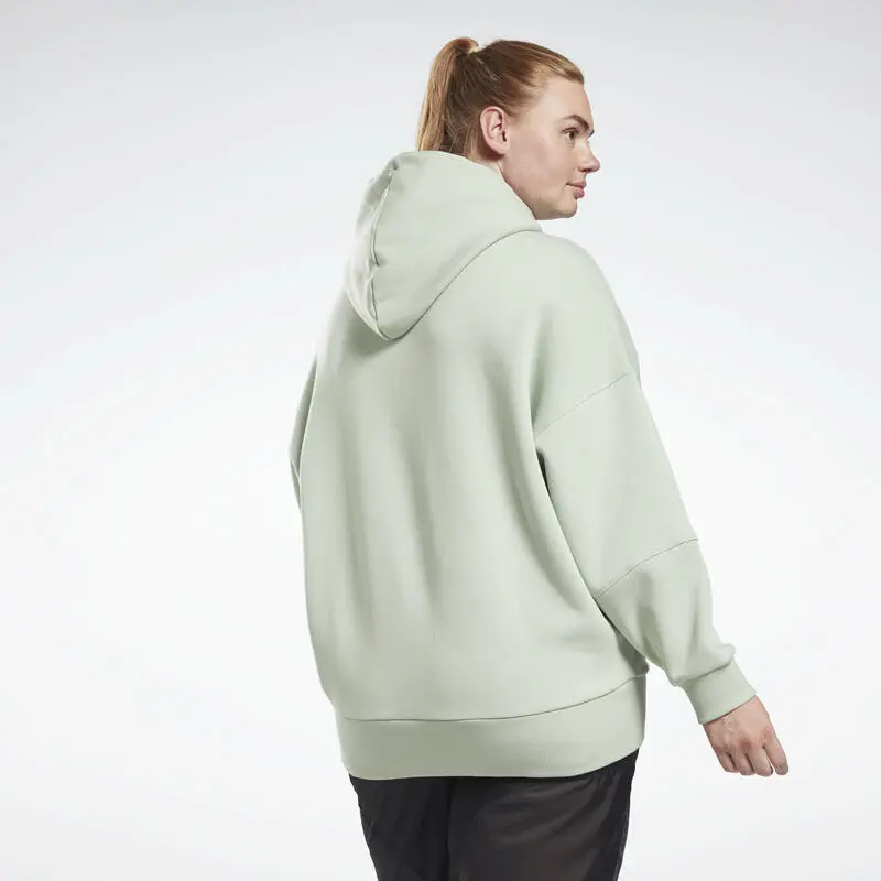 Reebok Sudadera Studio Recycled Oversize (tallas Grandes) - Imagen 4