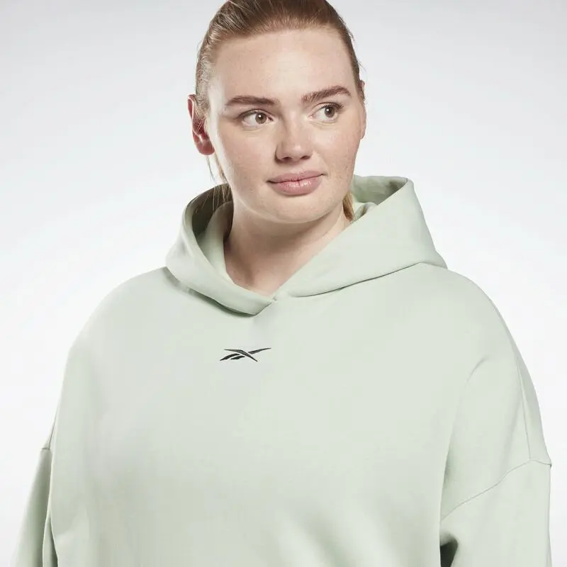 Reebok Sudadera Studio Recycled Oversize (tallas Grandes) - Imagen 5