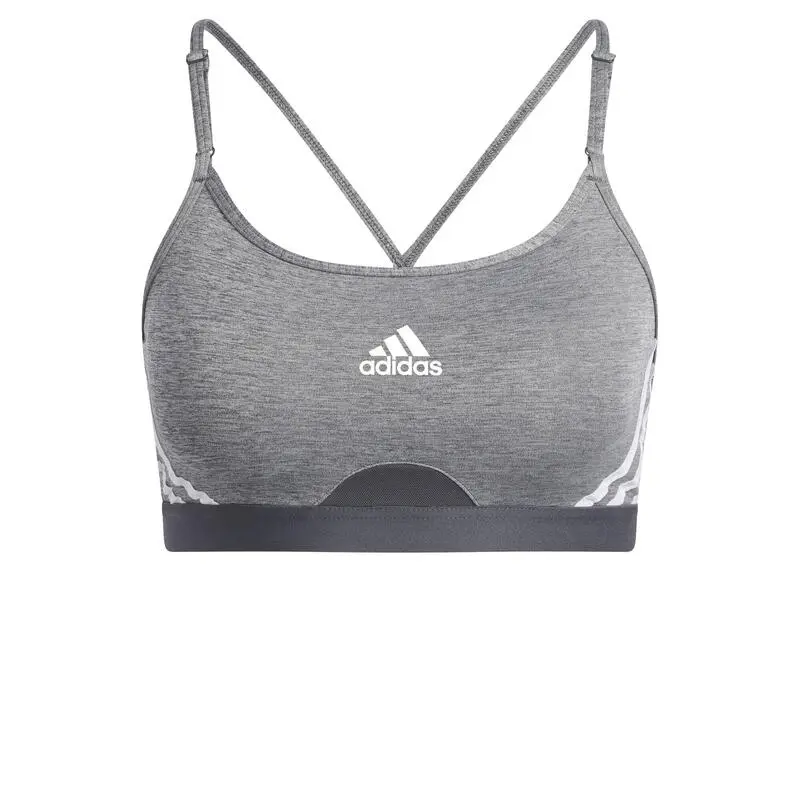 Sujetador Adidas Aeroreact Training Light-Support 3 Bandas - Imagen 2