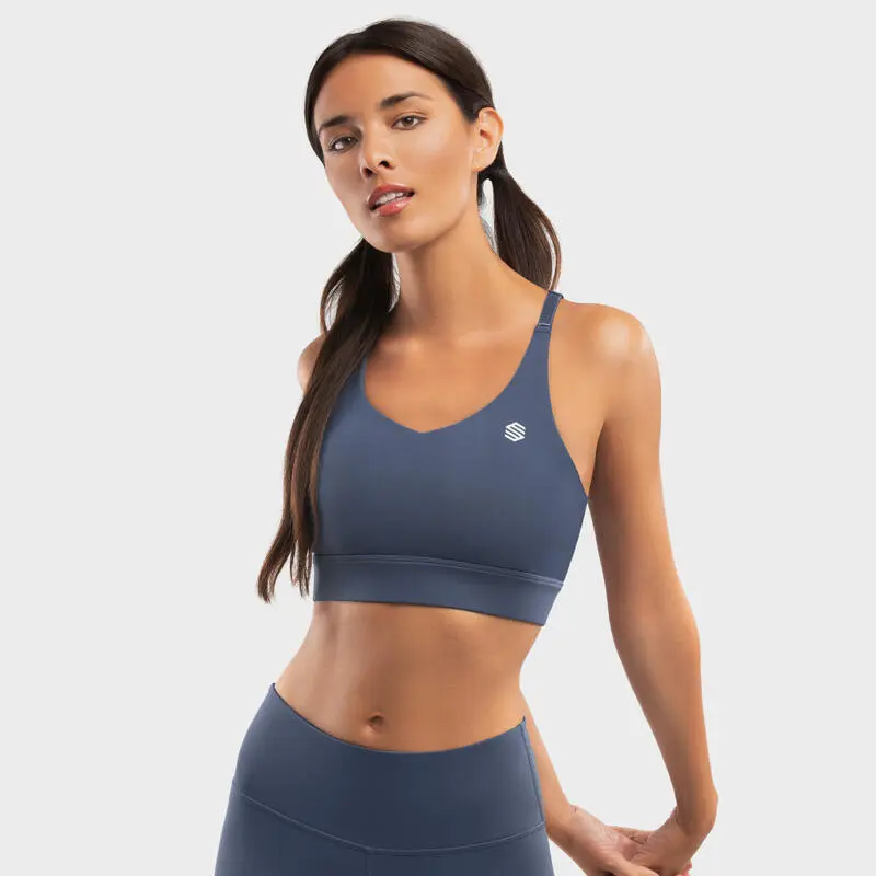 Siroko Sujetador Deportivo Alto Impacto Pacemaker Blue