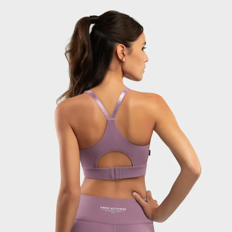 Siroko Sujetador Deportivo Alto Impacto Pacemaker Mauve - Imagen 2