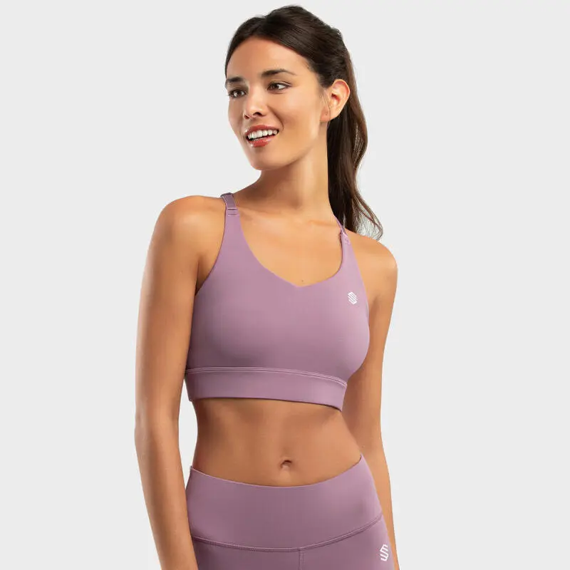 Siroko Sujetador Deportivo Alto Impacto Pacemaker Mauve