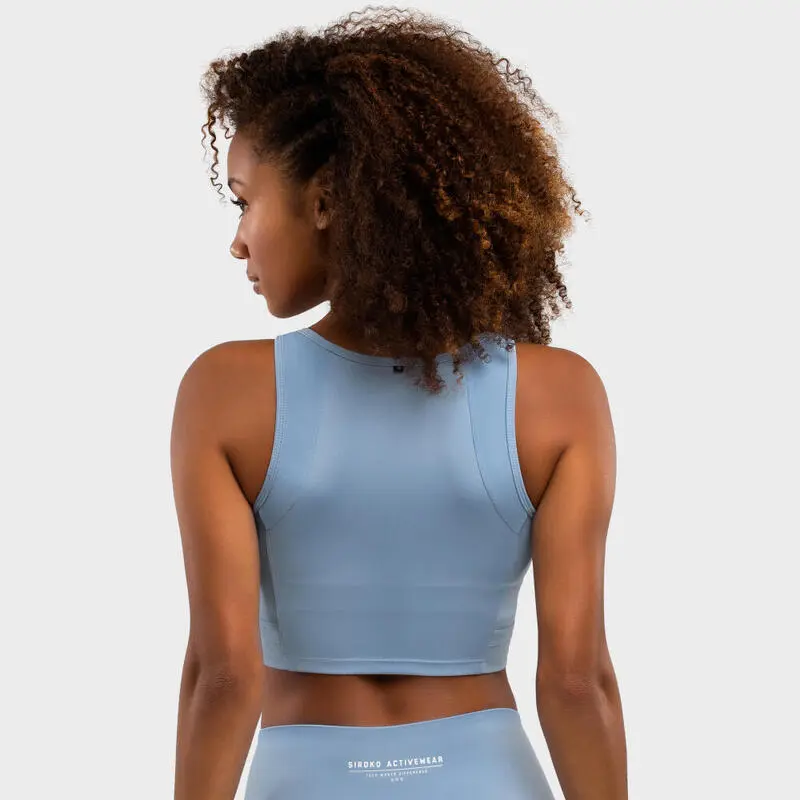 Siroko Sujetador Deportivo Mujer Crunch Blue - Imagen 2