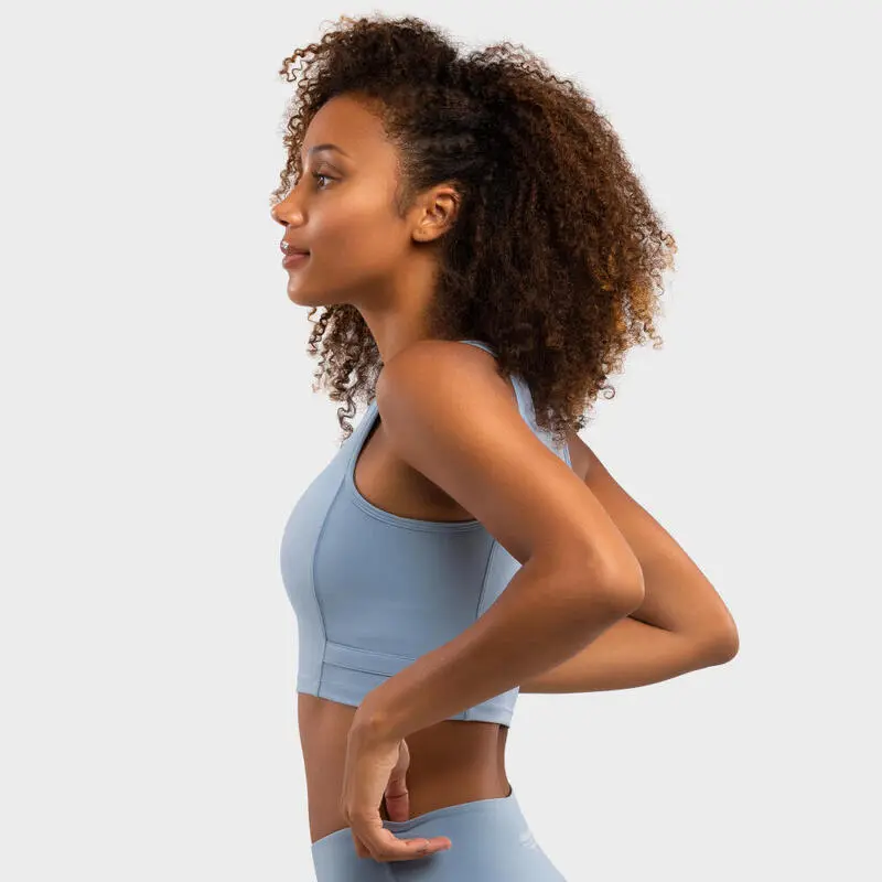 Siroko Sujetador Deportivo Mujer Crunch Blue - Imagen 3