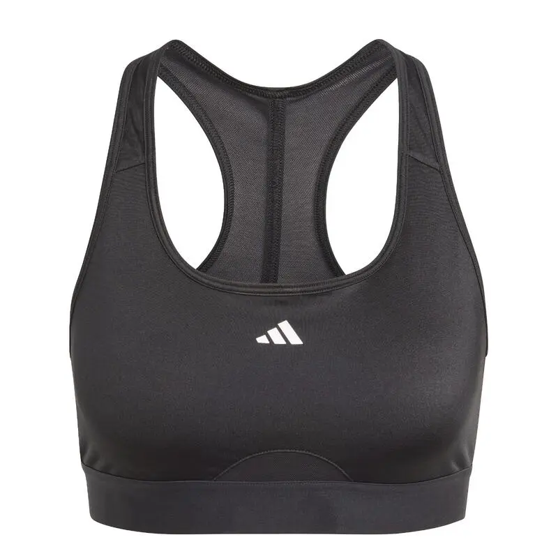 SUJETADOR HIIT DE FITNESS CARDIO ADIDAS MUJER NEGRO - Imagen 5