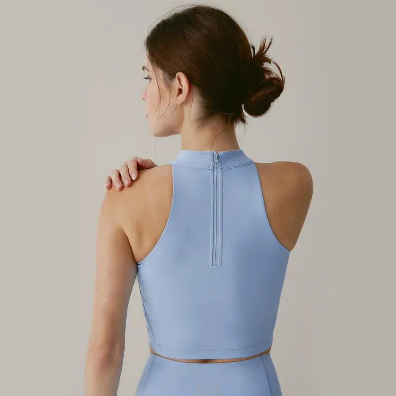 Top Deportivo Alice Sujecion Alta De Mujer Black Limba - Imagen 2