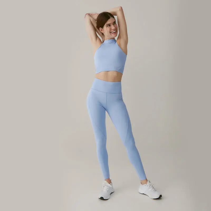 Top Deportivo Alice Sujecion Alta De Mujer Black Limba - Imagen 4