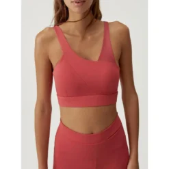 Born Living Yoga Top Deportivo De Mujer En Tejido Performance De Sujección Media