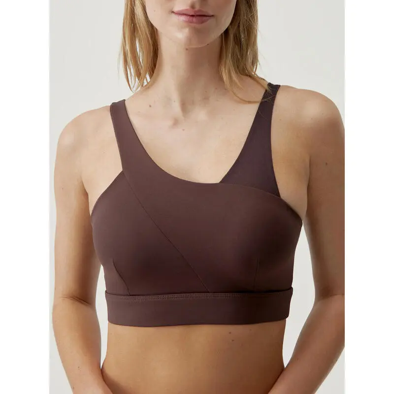 Born Living Yoga Top Deportivo De Mujer En Tejido Performance De Sujecci贸n Media - Imagen 6