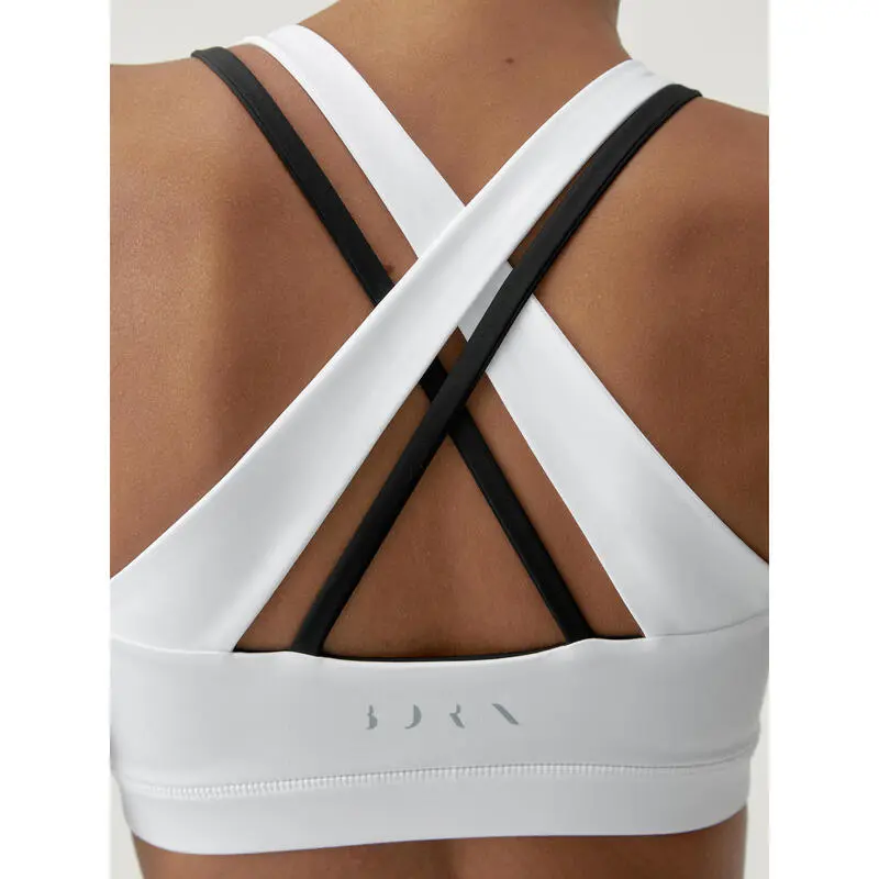 Born Living Yoga Top Deportivo De Mujer En Tejido Performance De Sujecci贸n Media - Imagen 4