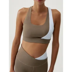 Born Living Yoga Top Deportivo De Mujer En Tejido Performance De Sujección Media