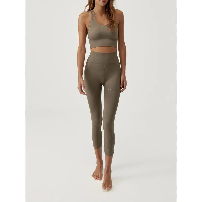 Born Living Yoga Top Deportivo De Mujer En Tejido Seamless De Sujecci贸n Media - Imagen 3