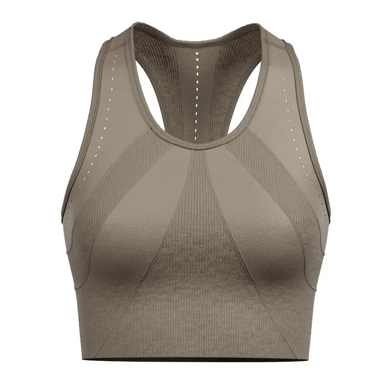 Born Living Yoga Top Deportivo De Mujer En Tejido Seamless De Sujecci贸n Media - Imagen 5