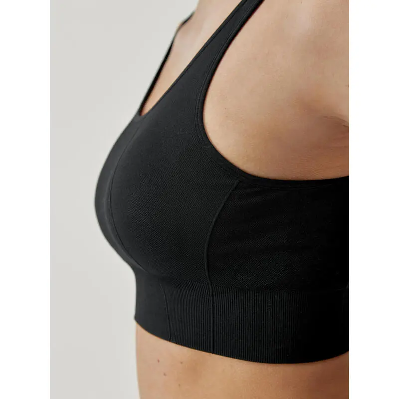 Born Living Yoga Top Deportivo De Mujer En Tejido Seamless De Sujecci贸n Media - Imagen 4