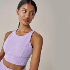 Top Deportivo Feline Sujecion Baja De Mujer Black Limba