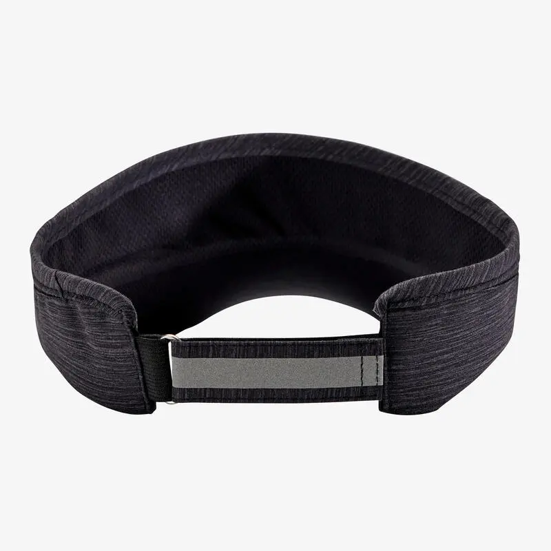 Kalenji VISERA DE RUNNING AJUSTABLE HOMBRE MUJER NEGRO JASPEADO - Imagen 5