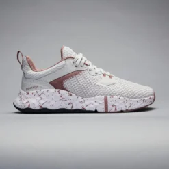 Zapatillas Fitness 520 Mujer Domyos Blanco Y Rosa